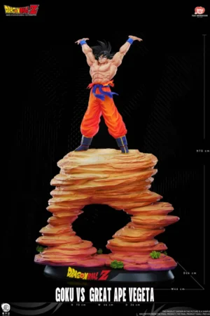Alternative view of Dragon Ball Z Ozaru Vegeta vs Goku 1/2 Scale Statue – Ryu Studio (Licensed, Limited Edition)