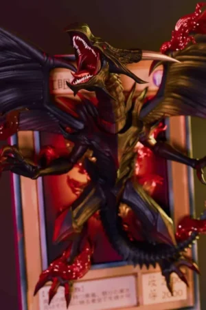 Alternative view of Red-Eyes Black Flare Dragon Yu-Gi-Oh! 1/6 Scale TOPGK Statue – Sakura Studio