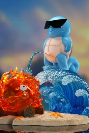 Squirtle Calcifer Pokémon Light-Up Figure - MMLAND STUDIO