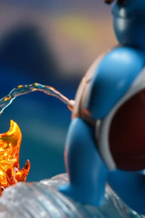 Alternative view of Squirtle Calcifer Pokémon Light-Up Figure - MMLAND STUDIO