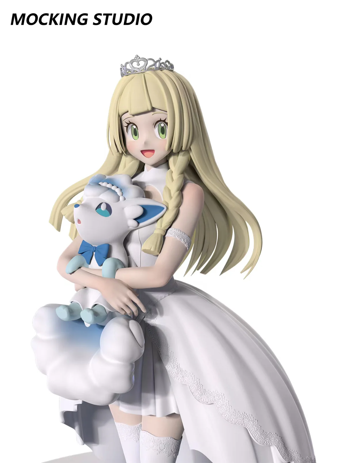 Bride Lillie 1/8 Scale Resin Statue – Pokémon | Zhu Yi Wan Jia Studio - Image 11