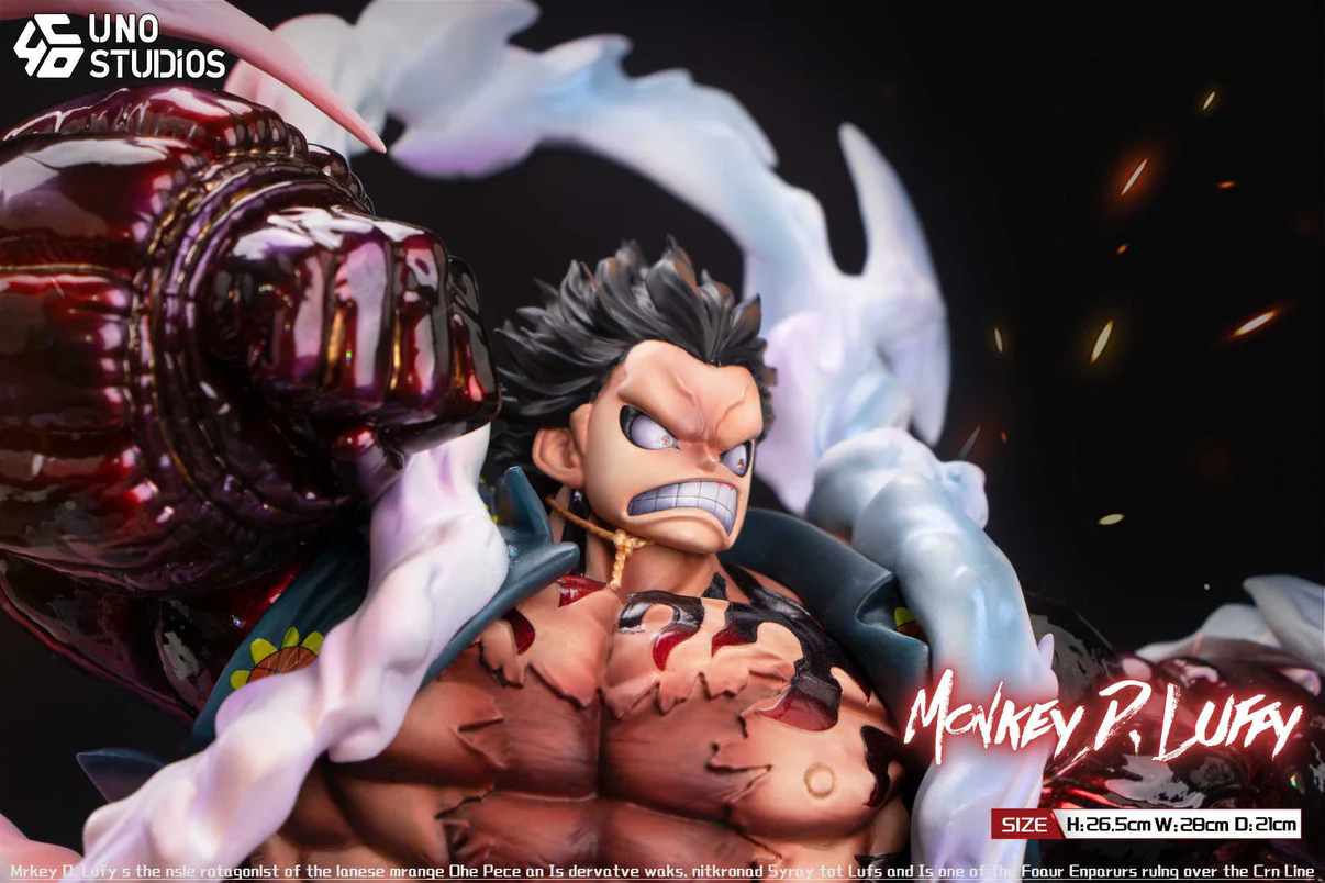 Gear 4 Luffy One Piec 1/8 Scale Resin Statue – Limited Collectible by UNO Studio - Image 3