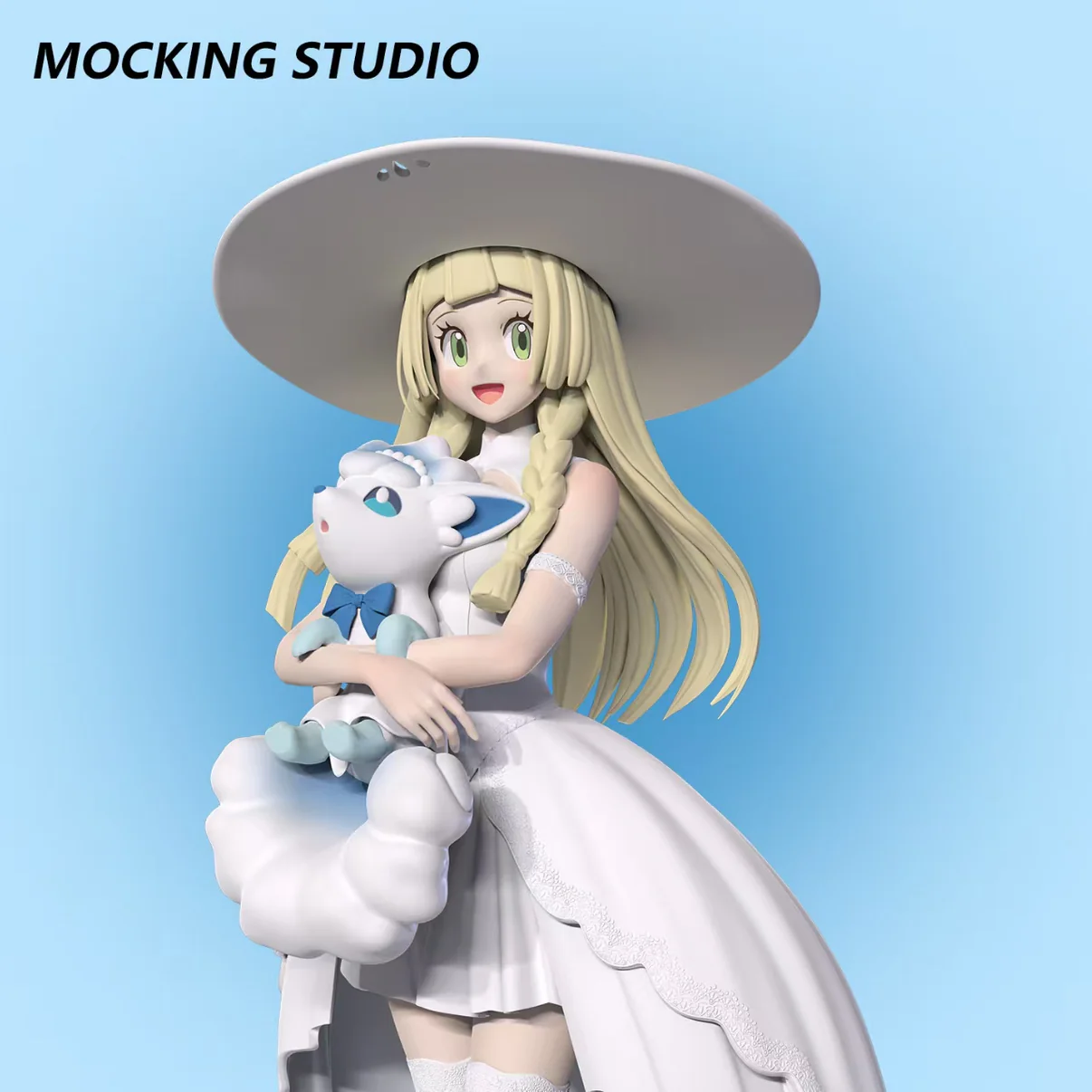 Bride Lillie 1/8 Scale Resin Statue – Pokémon | Zhu Yi Wan Jia Studio - Image 27