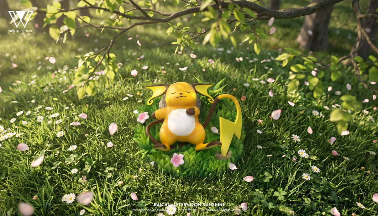 Pokémon Jigglypuff × Wigglytuff × Raichu 1/20 Scale Figure - Wonder Studio - Image 2