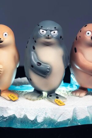 Mesmerizing Snow Seal Original Collectible TOPGK Statue - KKS Studio