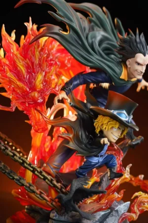 Alternative view of Sabo x Dragon One Piece 1/6 Scale TOPGK Statue - M.H.T Studio