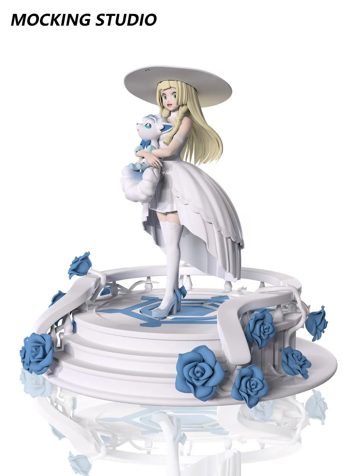 Bride Lillie 1/8 Scale Resin Statue – Pokémon | Zhu Yi Wan Jia Studio - Image 15