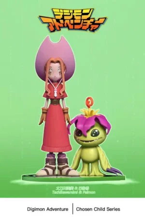 Alternative view of Tachikawa Mimi X Palmon Digimon 1/6 Scale TOPGK Statue - Butterfly Studio