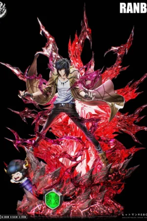 Alternative view of Lambo Katekyo Hitman Reborn 1/4 Scale TOPGK Premium Statue - Lue Ying Studio