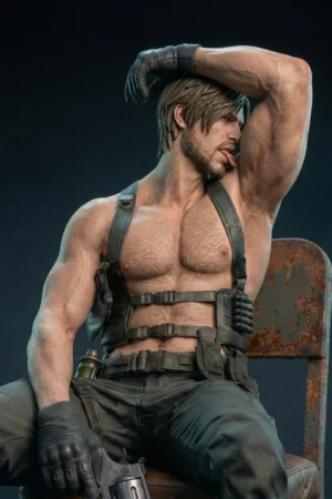 Leon Scott Kennedy Resident Evil 9 1/4 Scale TOPGK Statue - SIREN Studio