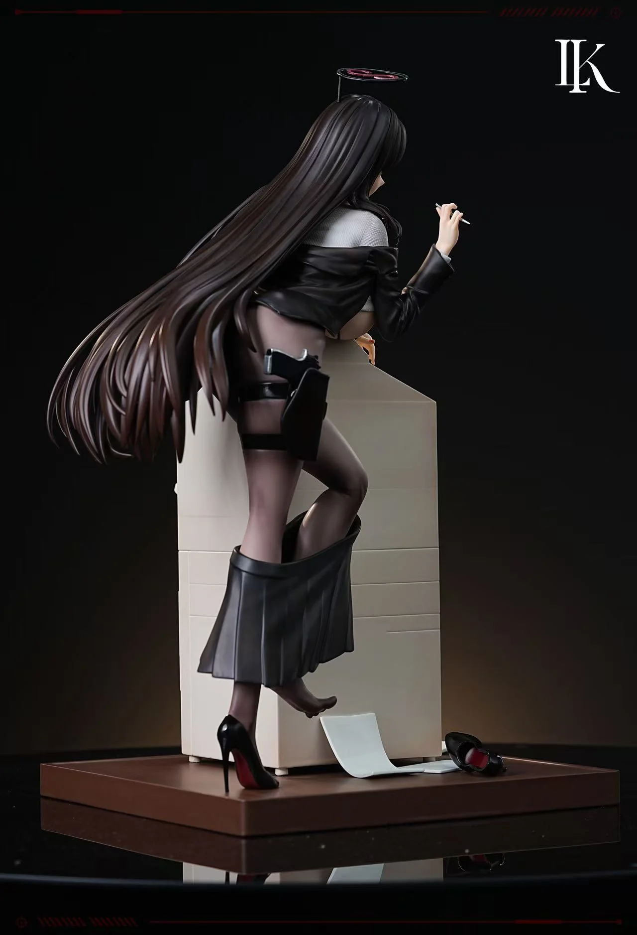 Tsukatsuki Rio Workplace Fantasy Blue Archive 1/4 Scale TOPGK Statue - LK Studio - Image 3