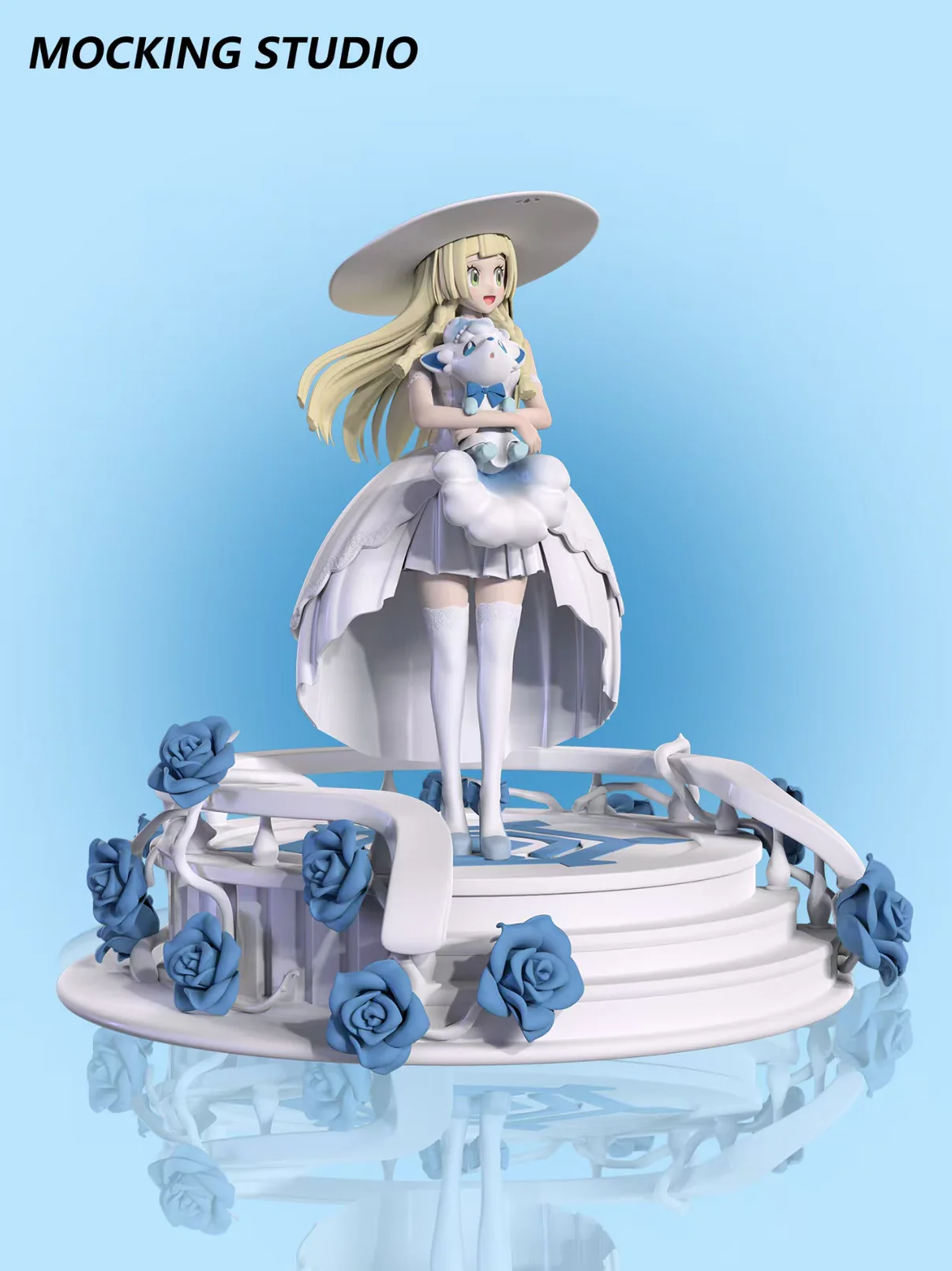 Bride Lillie 1/8 Scale Resin Statue – Pokémon | Zhu Yi Wan Jia Studio - Image 19