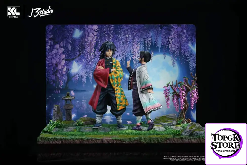 Giyu Tomioka X Shinobu Kocho Demon Slayer 1/6 Scale TOPGK Statue -KL Studio X √3 Studio - Image 3
