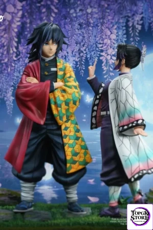 Alternative view of Giyu Tomioka X Shinobu Kocho Demon Slayer 1/6 Scale TOPGK Statue -KL Studio X √3 Studio