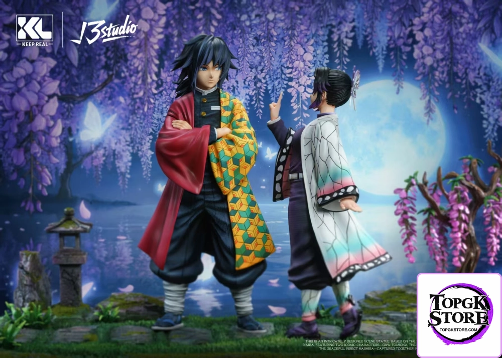 Giyu Tomioka X Shinobu Kocho Demon Slayer 1/6 Scale TOPGK Statue -KL Studio X √3 Studio - Image 2