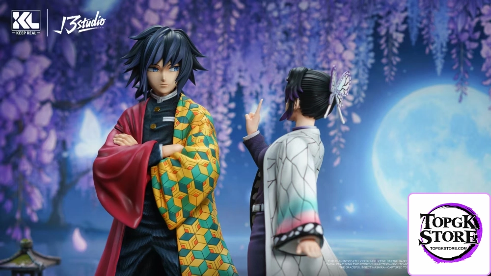 Giyu Tomioka X Shinobu Kocho Demon Slayer 1/6 Scale TOPGK Statue -KL Studio X √3 Studio - Image 4