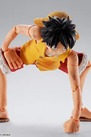 Alternative view of BANDAI SPIRITS - S.H.Figuarts Monkey D. Luffy Summit War of Marineford "ONE PIECE" (Licensed)