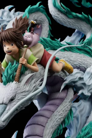 Chihiro Ogino X Haku Spirited Away 1/4 Scale TOPGK Statue - WAWA Studio