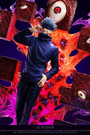Alternative view of Satoru Gojo Jujutsu Kaisen 1/6 Scale TOPGK Statue With LED -EZ Studio