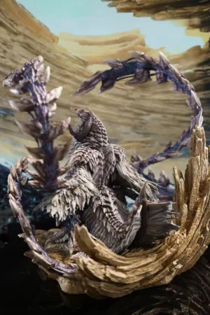 Alternative view of Arkveld Resin Statue with LED Effects – Monster Hunter | Dragon Frontier Studio