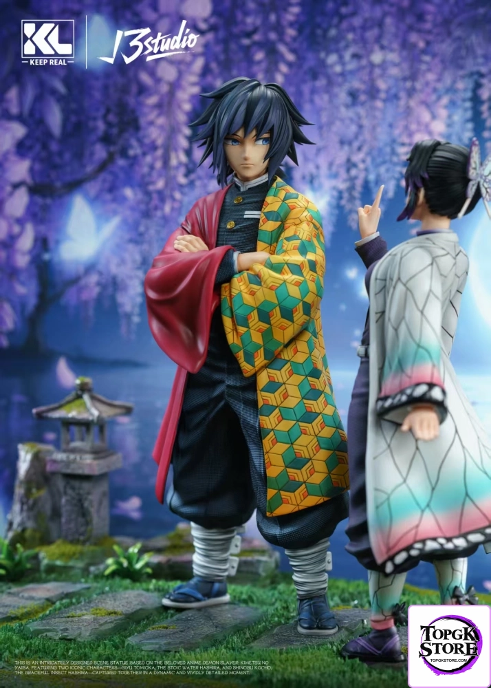 Giyu Tomioka X Shinobu Kocho Demon Slayer 1/6 Scale TOPGK Statue -KL Studio X √3 Studio - Image 10