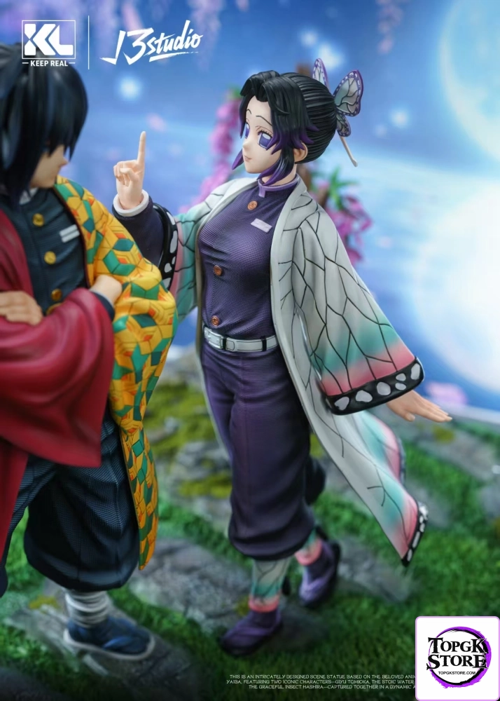 Giyu Tomioka X Shinobu Kocho Demon Slayer 1/6 Scale TOPGK Statue -KL Studio X √3 Studio - Image 12