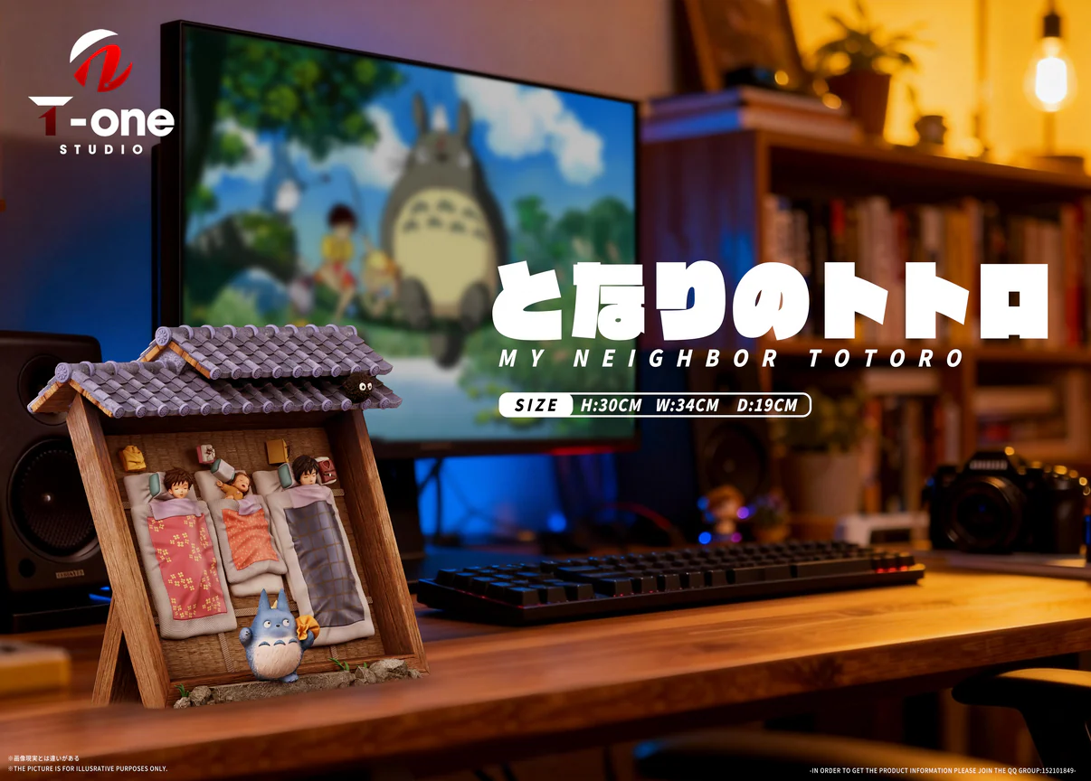 Hayao Miyazaki Series Sleep My Neighbor Totoro - T-ONE studio - Image 5