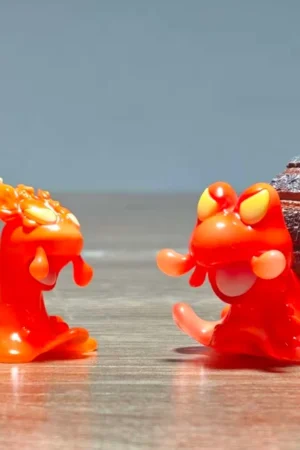 Alternative view of Slugma & Magcargo  Pokémon TOPGK Resin Statue - MN Studio