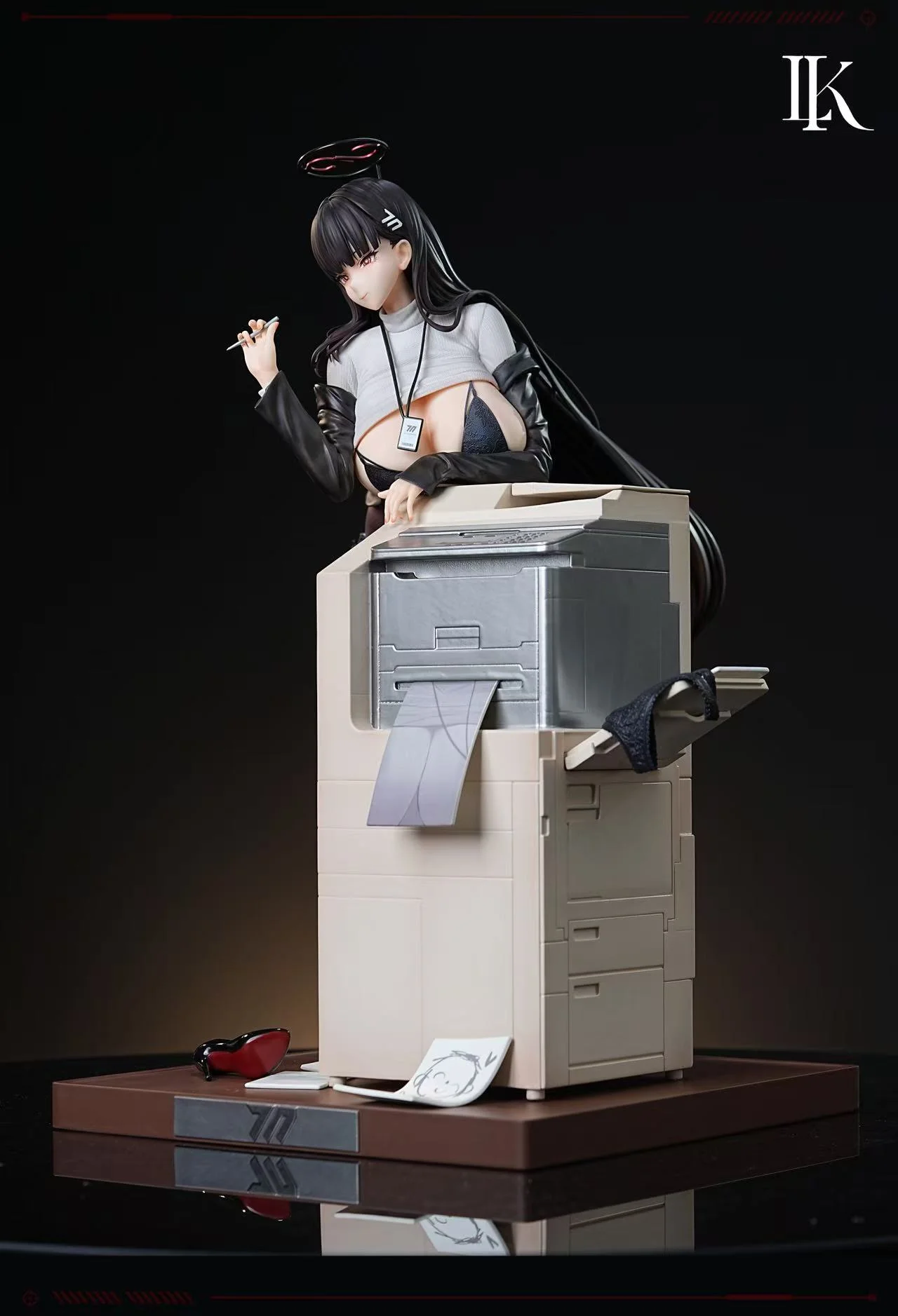 Tsukatsuki Rio Workplace Fantasy Blue Archive 1/4 Scale TOPGK Statue - LK Studio - Image 7