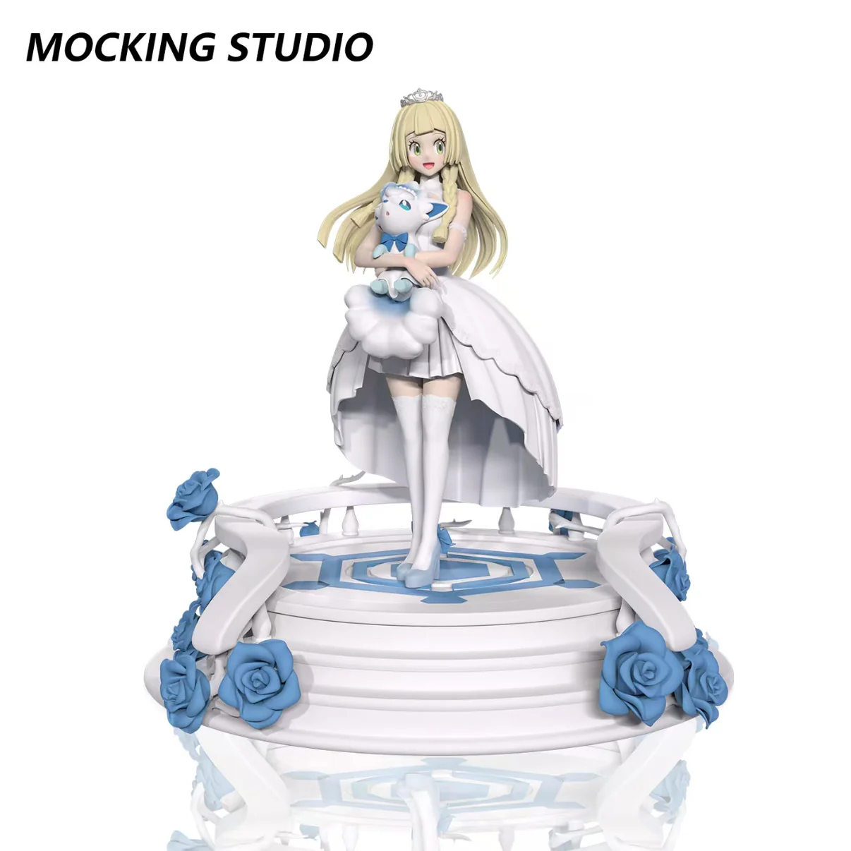 Bride Lillie 1/8 Scale Resin Statue – Pokémon | Zhu Yi Wan Jia Studio - Image 6