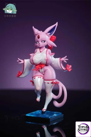 Espeon Pokémon Resin Statue - Ke Nai Rou Dan Wu