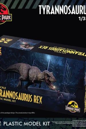 Alternative view of Jurassic Park Tyrannosaurus Rex 1/35 Scale Plastic Model Kit 411-200589CP (Licensed) - X-PLUS PLEX Studio