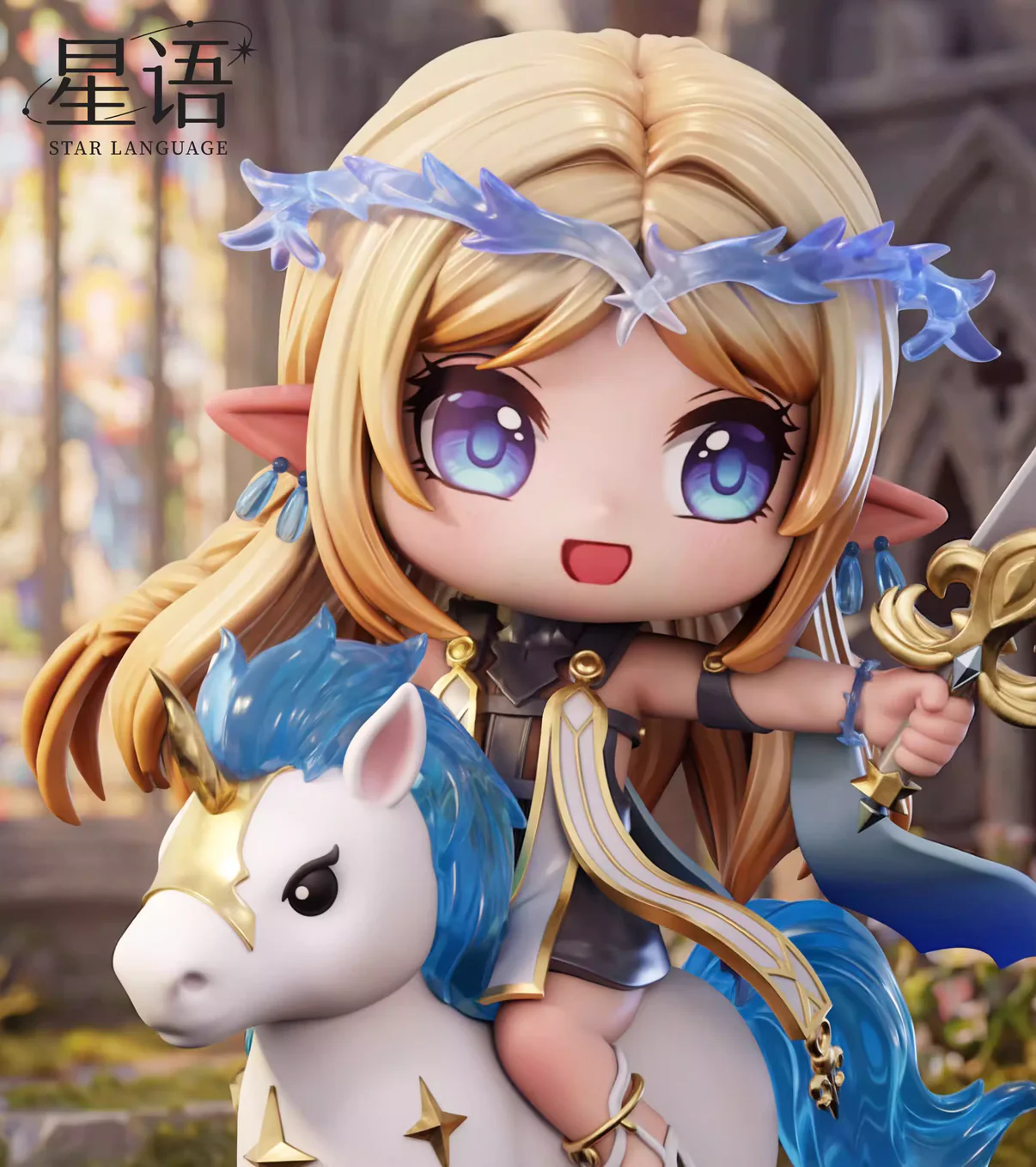 Cartethyia Knight Chibi Figure Wuthering Waves - Star Language Studio - Image 2