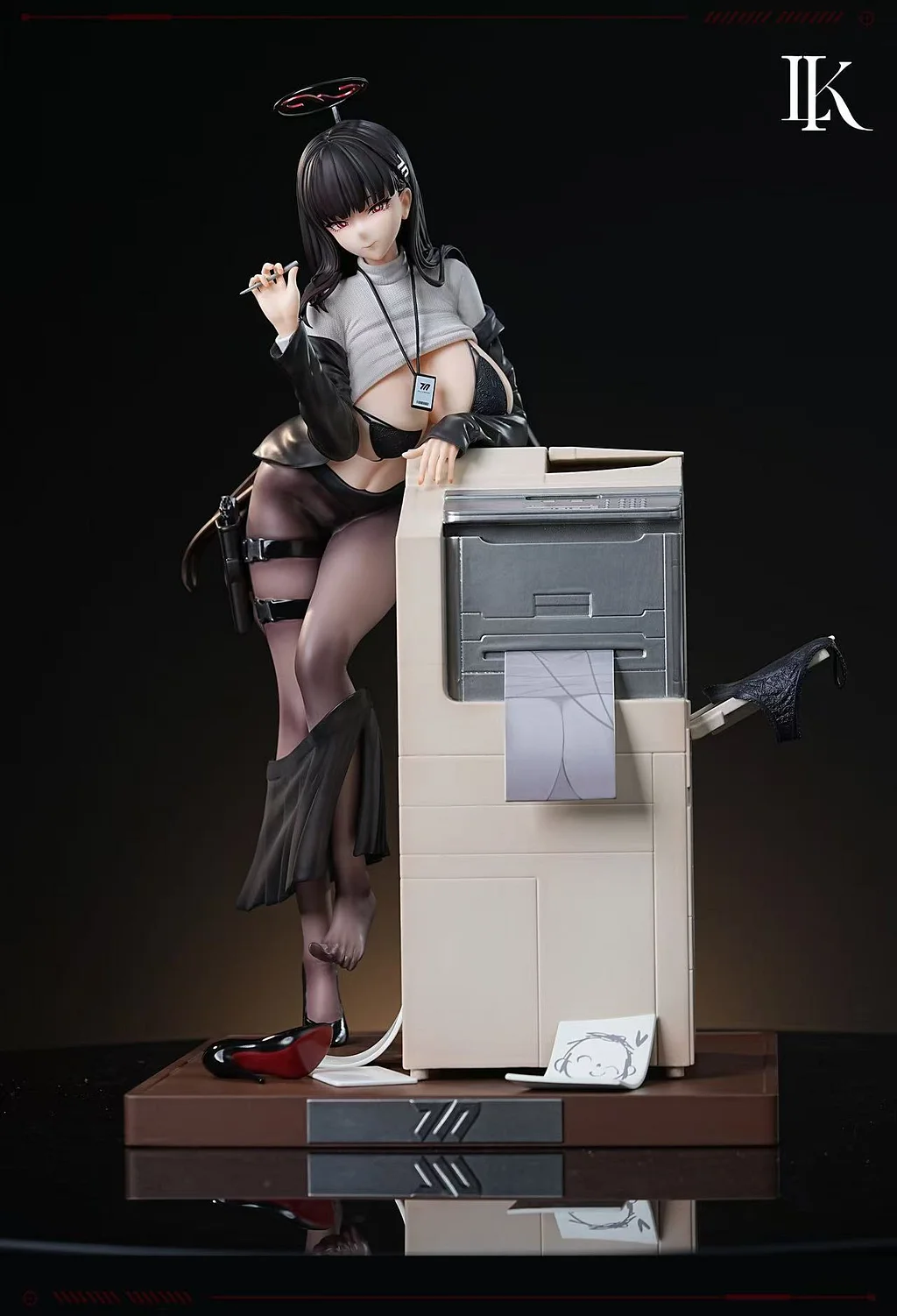 Tsukatsuki Rio Workplace Fantasy Blue Archive 1/4 Scale TOPGK Statue - LK Studio - Image 4