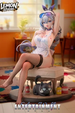 Silver Wolf 1/4 & 1/6 Scale Resin Statue – Honkai: Star Rail | Lemon Studio