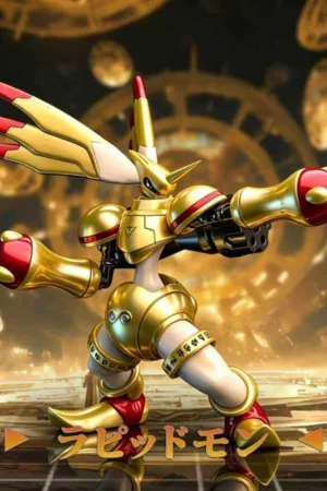 Rapidmon Armor Digimon Statue - X7-HOUSE Studio