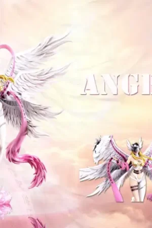 Alternative view of Angewomon Digimon Resin Statue - QiaoWu Studio