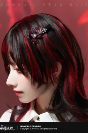 Alternative view of miHoYo Honkai Star Rail Evernight Impression Series Dual-Use Hair Clip and Brooch