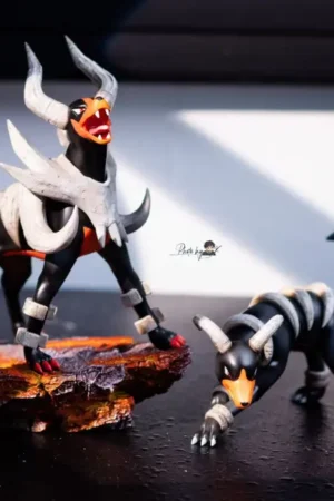 Alternative view of Houndoom Evolution Set X Mega Houndoom Pokémon - Wu Liao Zuo Fang Studio