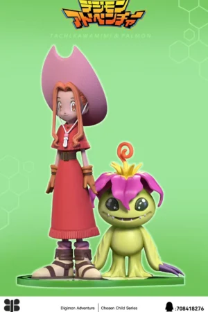 Tachikawa Mimi X Palmon Digimon 1/6 Scale TOPGK Statue - Butterfly Studio