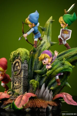 Alternative view of Link Four Swords Adventures The Legend of Zelda - Wake Studio