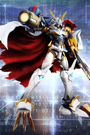 Omegamon Digimon Dual Version Statue  - MINE Studio