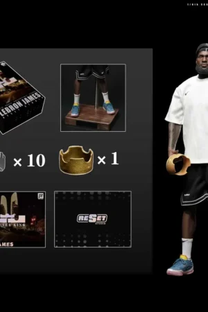 Alternative view of LeBron James China Tour 1/6 Scale Collectible Action Figure Set NBA -Reset Studio