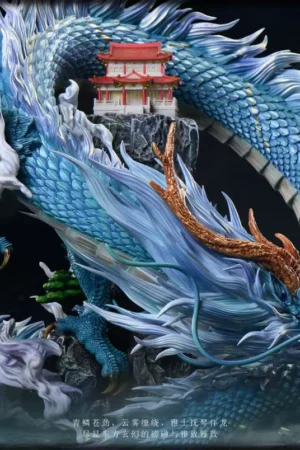 Alternative view of Azure Dragon (Classic of Mountains and Seas Vol.1) Premium Statue - Man Rhythm Studio