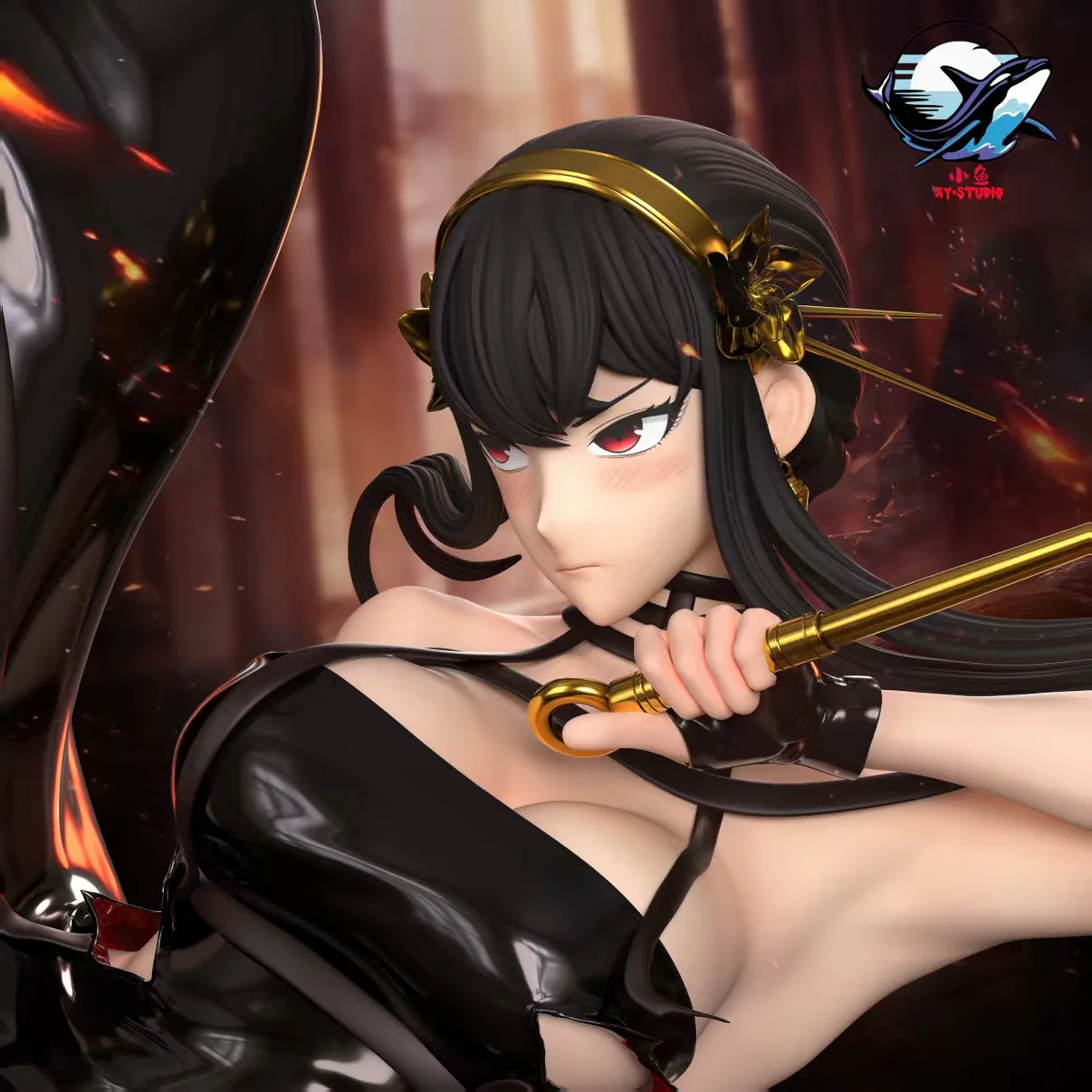 Yor Forger Thorn Princess Spy x Family 1/6 Scale TOPGK Statue - XY Studio - Image 4