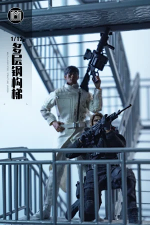 MMMTOYS - 1/12 Multi-layer steel structure ladder M2606 (Licensed)