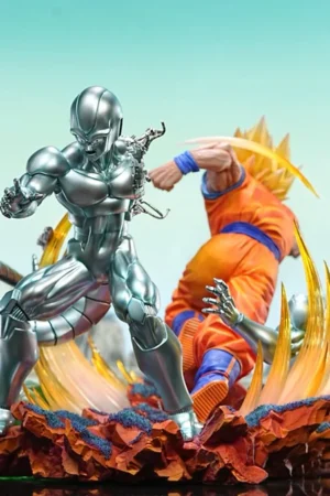 Alternative view of Son Goku vs Metal Cooler 1/4 Scale Resin Statue – Dragon Ball | 27Abyss Studio