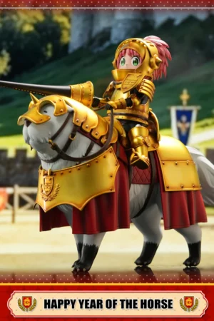 Anya Happy Year Of The Horse Spy x Family Resin Statue - WakuWaku Studio