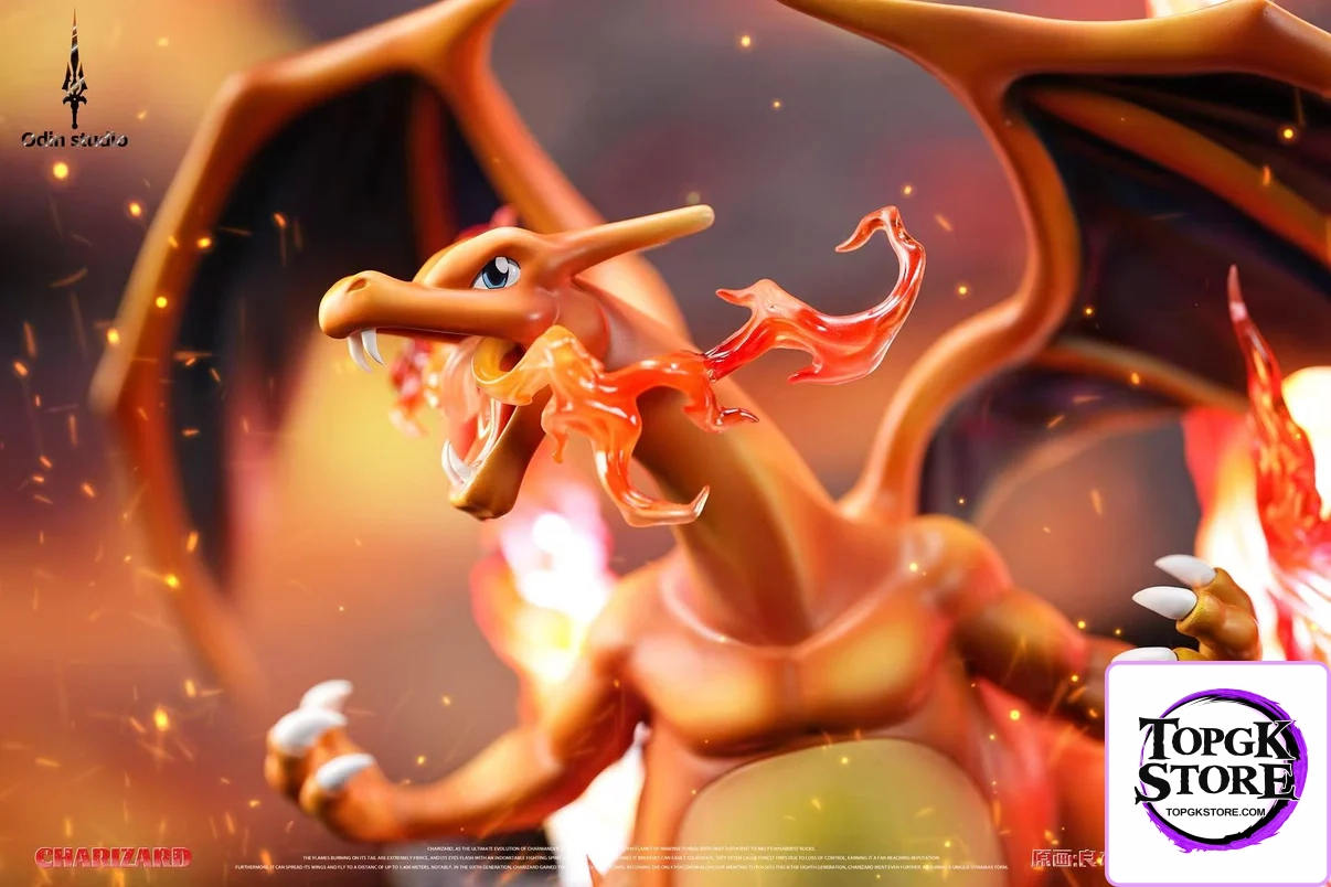 Pokémon Charizard 1/10 Scale TOPGK Statue- Odin Studio - Image 3