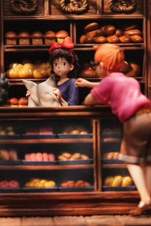 Kiki's Bakery Desktop Series 014 Kiki's Delivery Service - OPM Studio